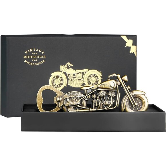 Other - Motorcycle Beer Christmas Gifts for Men, Dad, Him, Unique Vintage Motorcycle Bee
